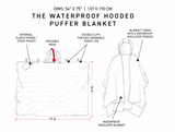 SALE!! 686 Waterproof Hooded Puffer Blanket *