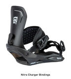 NEW!! Nitro Charger KIDS Snowboard Binding W24/25