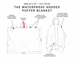 686 Waterproof Hooded Puffer Blanket